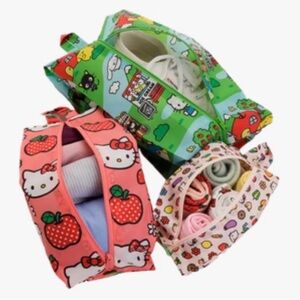 Baggu x Sanrio Hello Kitty Packing Pouches • NWOB